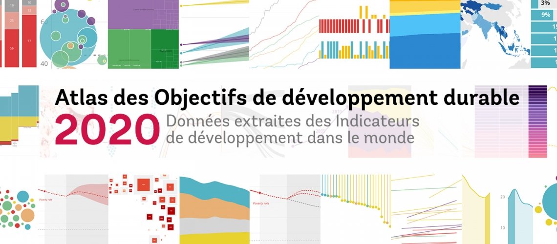Atlas 2020 des Objectifs de développement durable : des visualisations de données originales pour mieux comprendre les enjeux