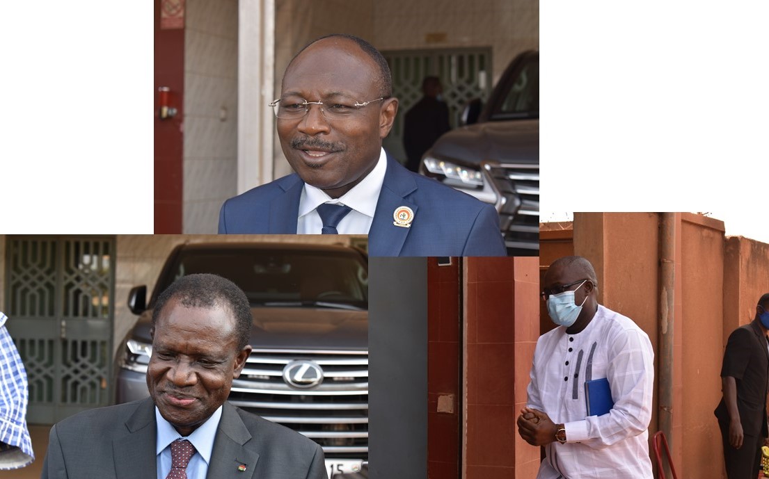 Présidentielle 2020 : Eddie Komboigo, Kadré Désiré Ouédraogo et Me Ambroise Farama chez Roch Kaboré au nom de la réconciliation nationale
