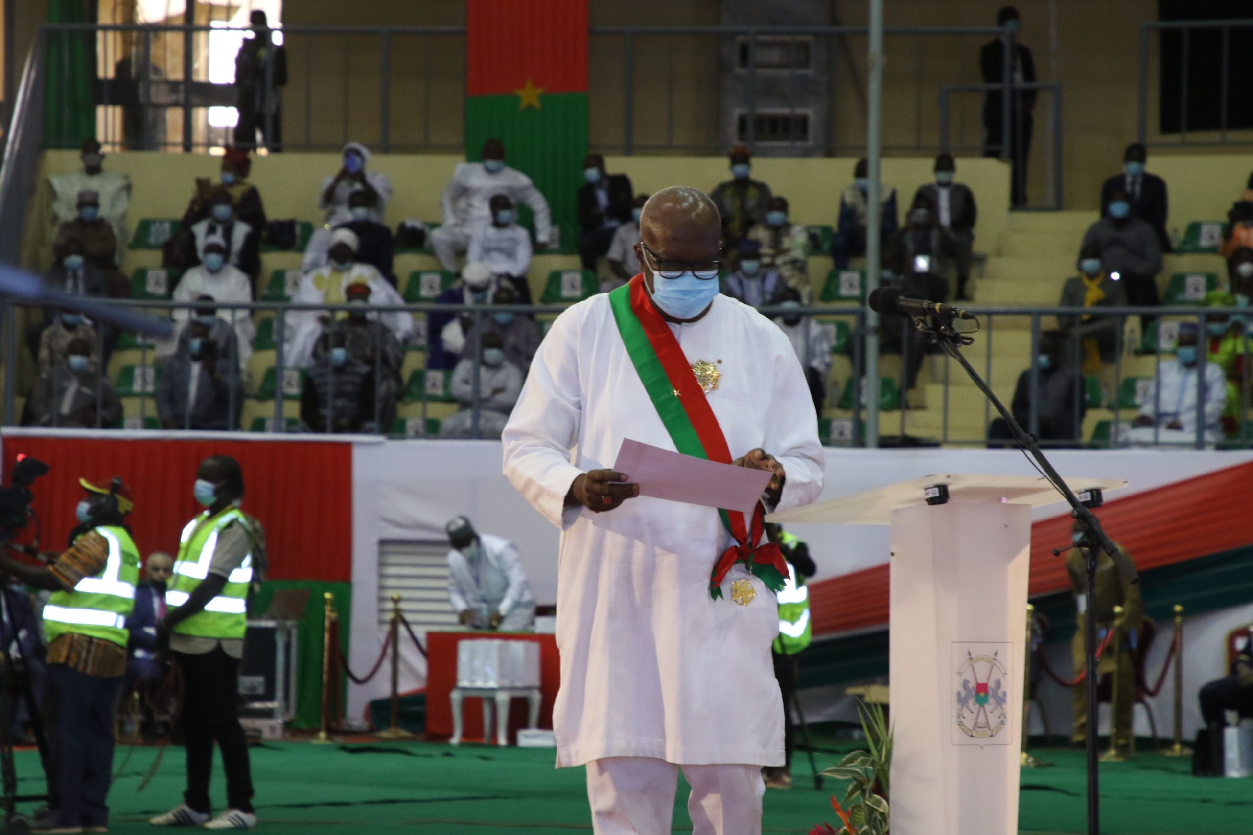 Réconciliation nationale, lutte contre la corruption, dossiers judiciaires, bonne gouvernance, lutte contre l’insécurité au cœur du discours d’investiture de Roch Marc Kaboré