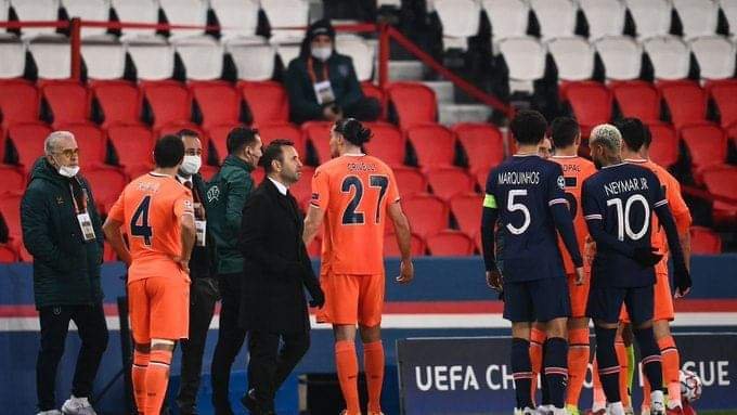 Ligue des champions : PSG-Basaksehir interrompu pour propos racistes supposés du 4è arbitre
