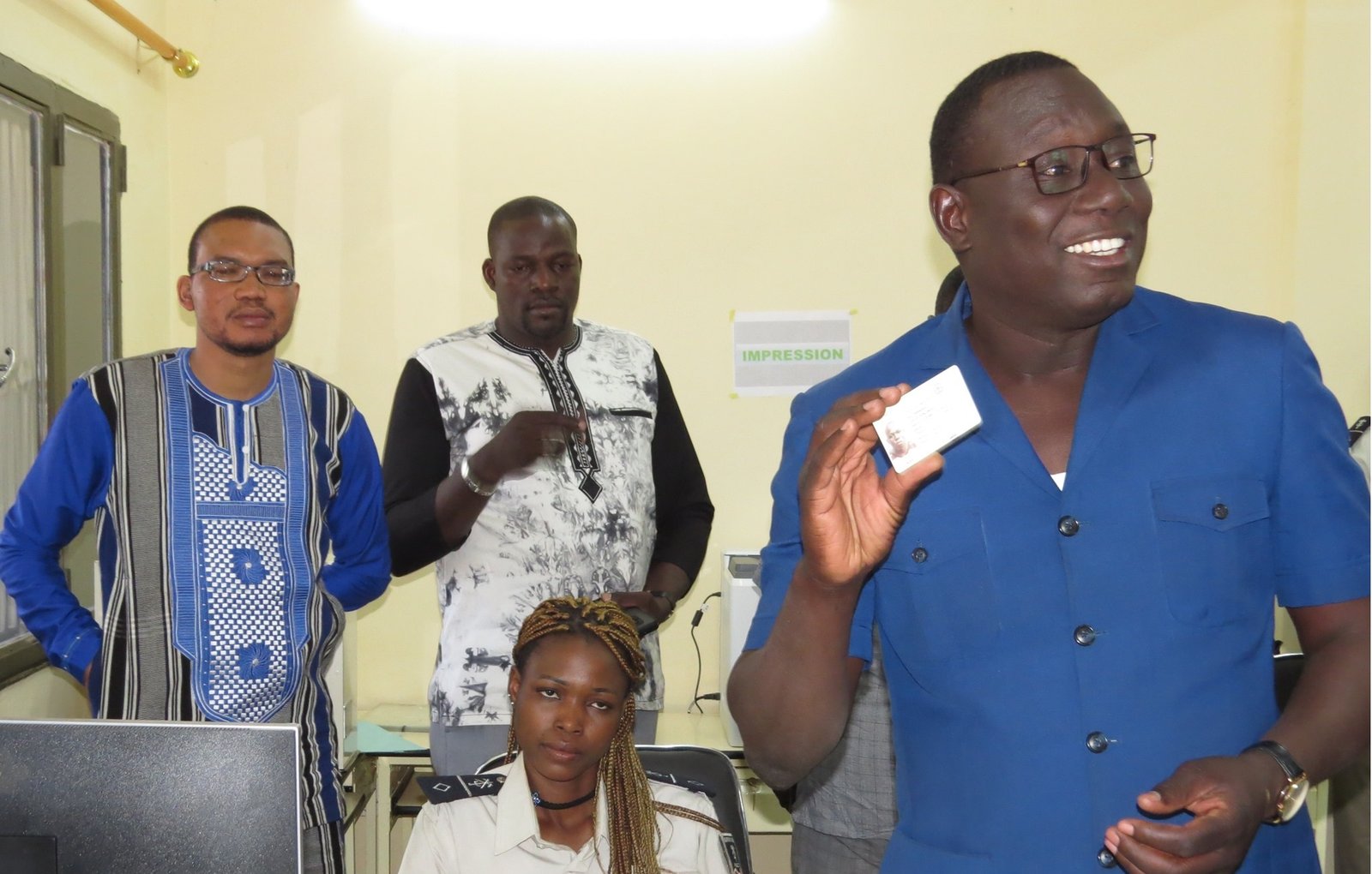 Burkina : la première Carte nationale d’identité burkinabè de l’ONI/ Kaya produite
