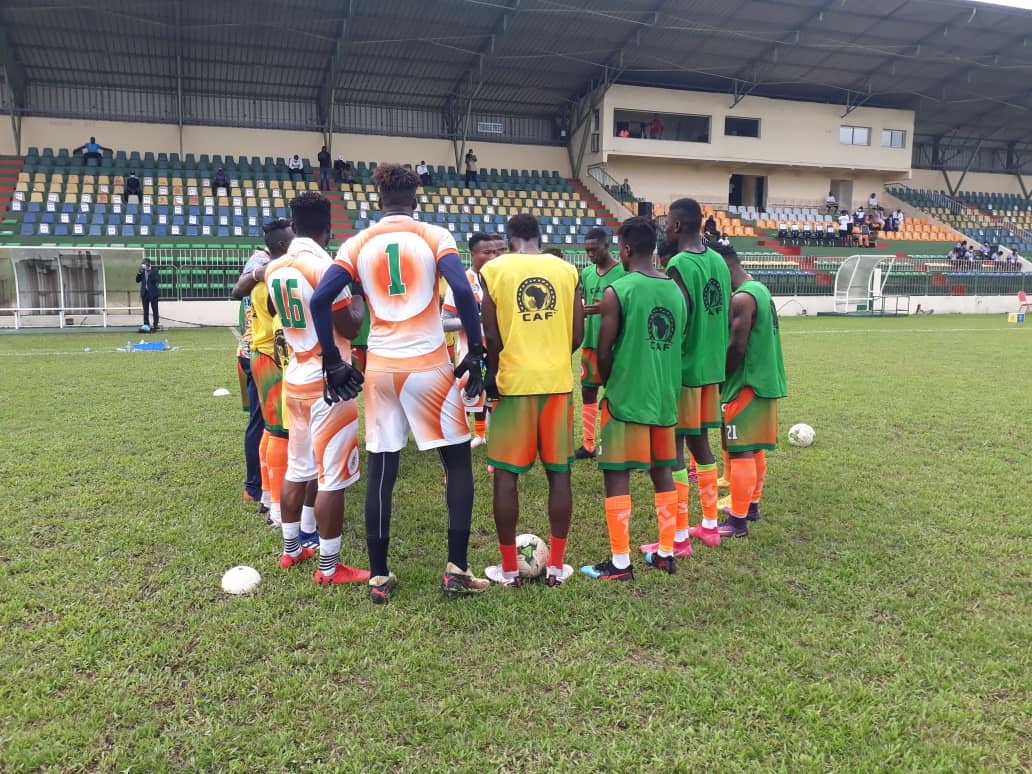 Bouenguidi Sports 1 – SALITAS FC 0 Match aller tour de cadrage coupe CAF.  La qualification se joue à Ouaga