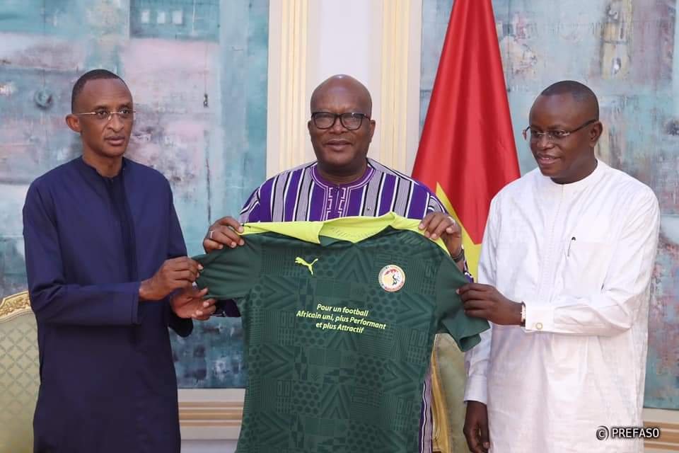 Présidence de la CAF : le Sénégal sollicite le soutien du Burkina