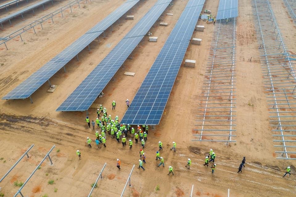 Centrale photovoltaïque de Nagréongo : Le niveau d’avancement satisfaisant