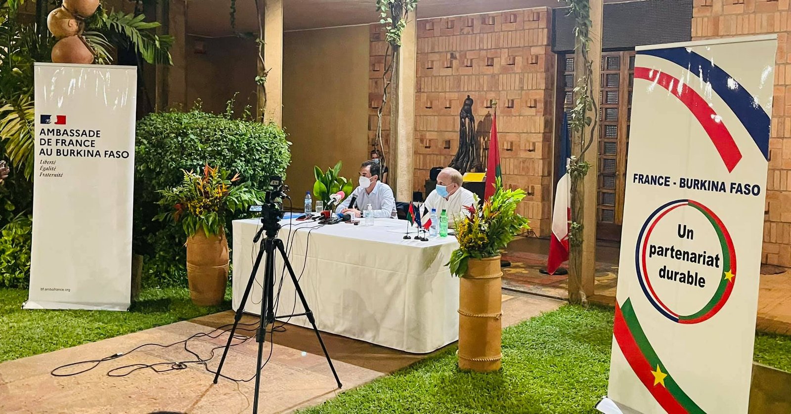 Coopération France- Burkina : Plus de 13 millions d’euros pour le renforcement de la sécurité et l’aide à la population