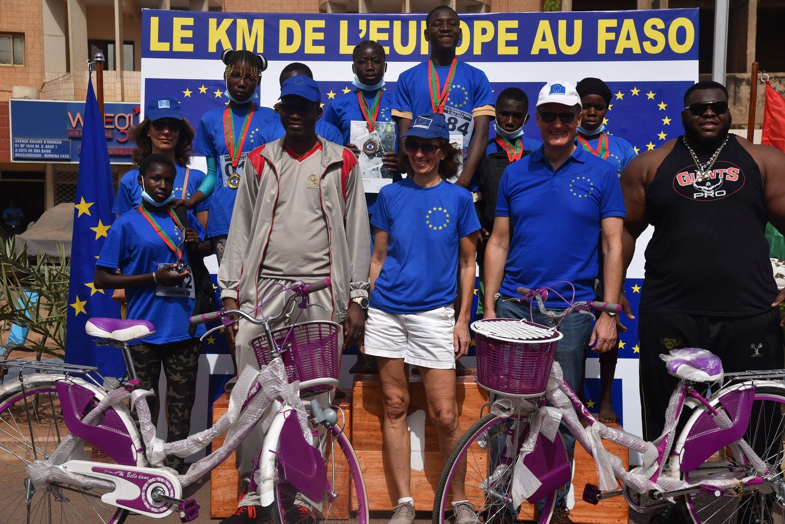 Le km de l’Europe au Faso : Emilienne Kologo et Chérif Sorgho remportent la 1ère édition