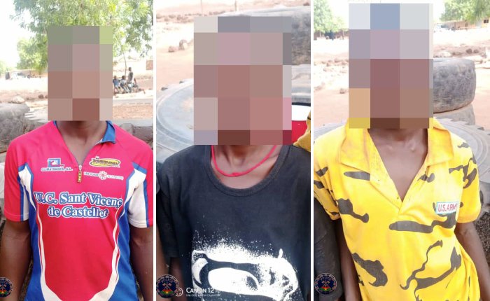 Lutte contre l’insécurité :  Un groupe d’enfants se faisant passer pour des terroristes mis aux arrêts par la Police Nationale.