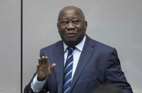 (FILES) In this file photo taken on January 15, 2019 former Ivory Coast President Laurent Gbagbo enters the courtroom of the International Criminal Court in The Hague, where judges were expected to issue rulings on requests by Gbagbo and ex-government minister to have their prosecutions thrown out for lack of evidence.  Former Ivorian President Laurent Gbagbo will return to his country on 17 June after a ten-year absence, following his acquittal by international justice of crimes against humanity, AFP reports on May 31, 2021. 
 – Netherlands OUT
 / AFP / ANP / Peter Dejong