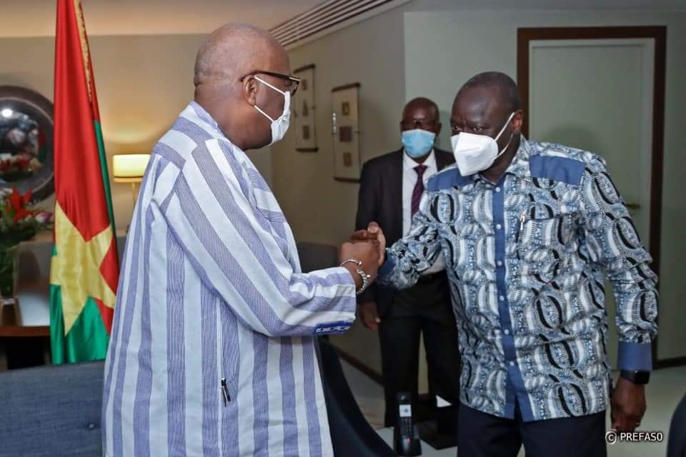 Reconstitution des ressources de l’Association internationale de Développement : le président du Faso échange avec le vice-président Afrique de l&rsquo;Ouest et centrale de la Banque mondiale