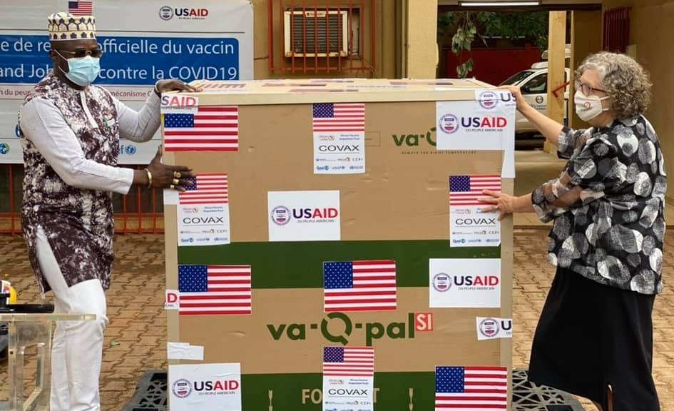 Lutte contre la COVID-19: Le peuple américain fait don du vaccin Johnson and Johnson au Burkina Faso