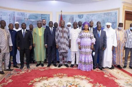 Conseil des collectivités territoriales de l’UEMOA : le nouveau bureau se présente au président du Faso