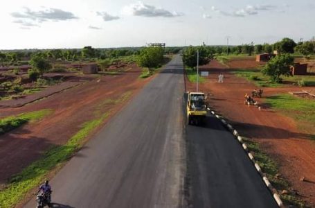 Travaux d’infrastructures routières: Le ministre Bougouma sur les RN2 et 15 et les voiries de Ouahigouya