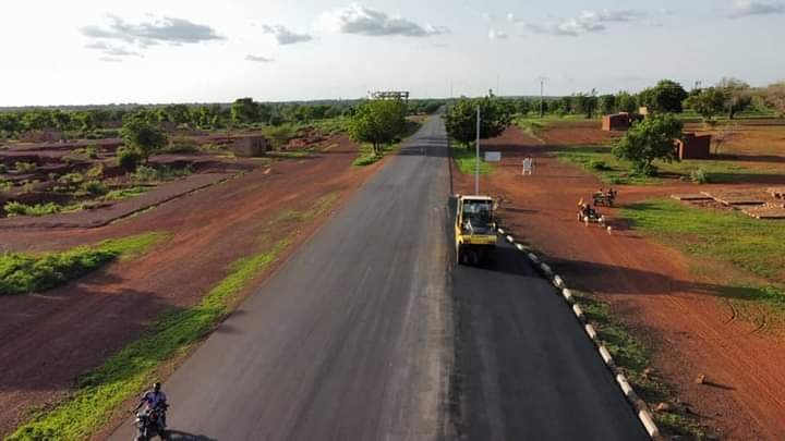 Travaux d’infrastructures routières: Le ministre Bougouma sur les RN2 et 15 et les voiries de Ouahigouya