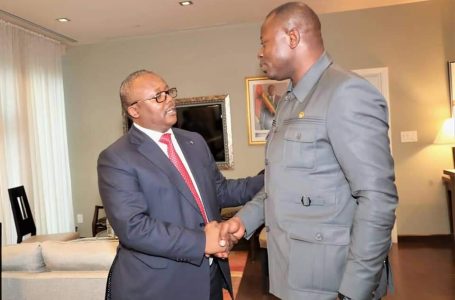 New York : Le Président du Faso reçu par le Président en exercice de la CEDEAO