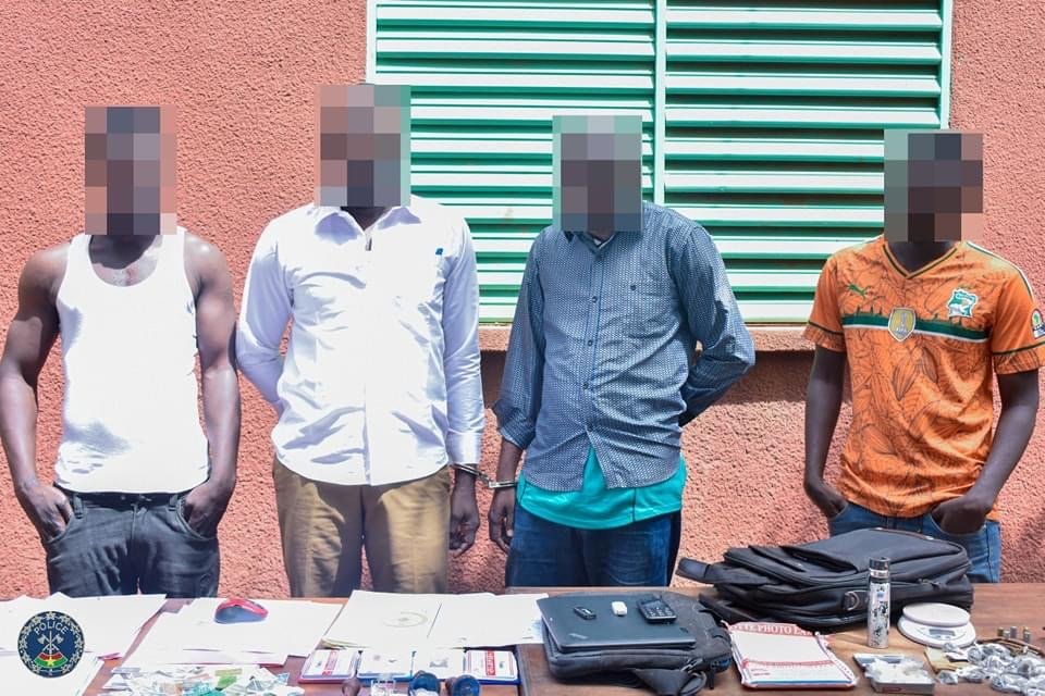 Lutte contre la criminalité urbaine : Deux (02) réseaux de délinquants arrêtés par la Police Nationale à Ouagadougou