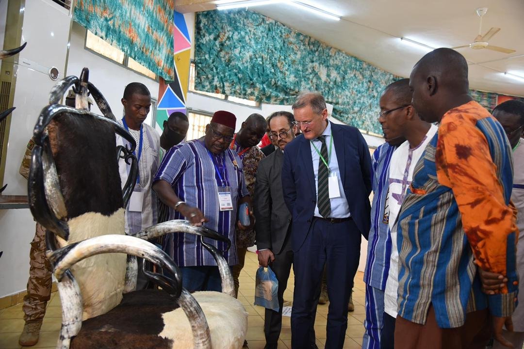 SIAO 2023 : l’Ambassadeur Wolfram Vetter réaffirme le soutien de l’UE à l’artisanat burkinabè