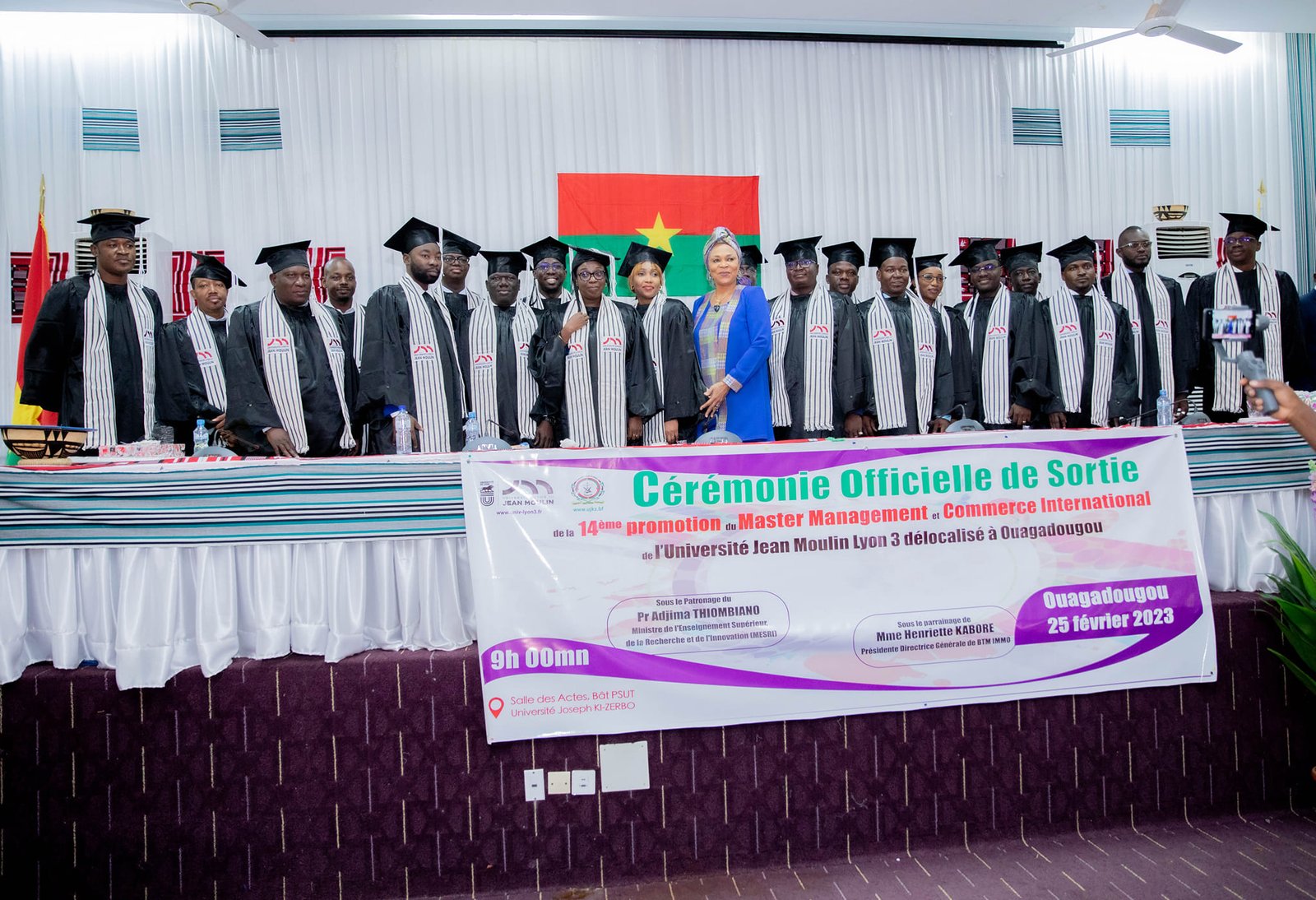 Université Jean Moulin Lyon 3 : Sortie de la 14ᵉ promotion du Master 2 en Management et commerce international