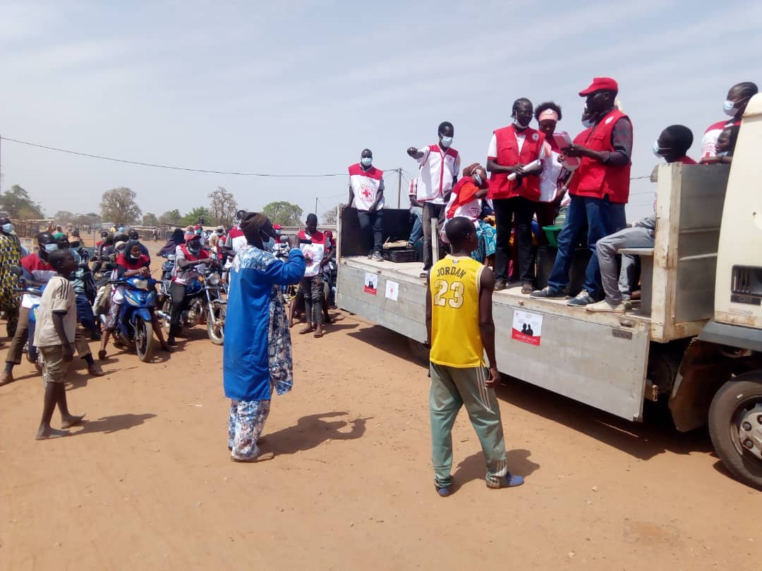Burkina Faso : La Croix-Rouge sensibilise la population sur ses actions 
