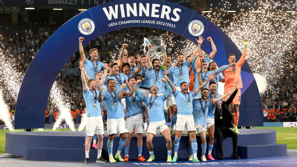 Et Manchester city de Pep Guardiola se hisse sur le toit de l’Europe￼