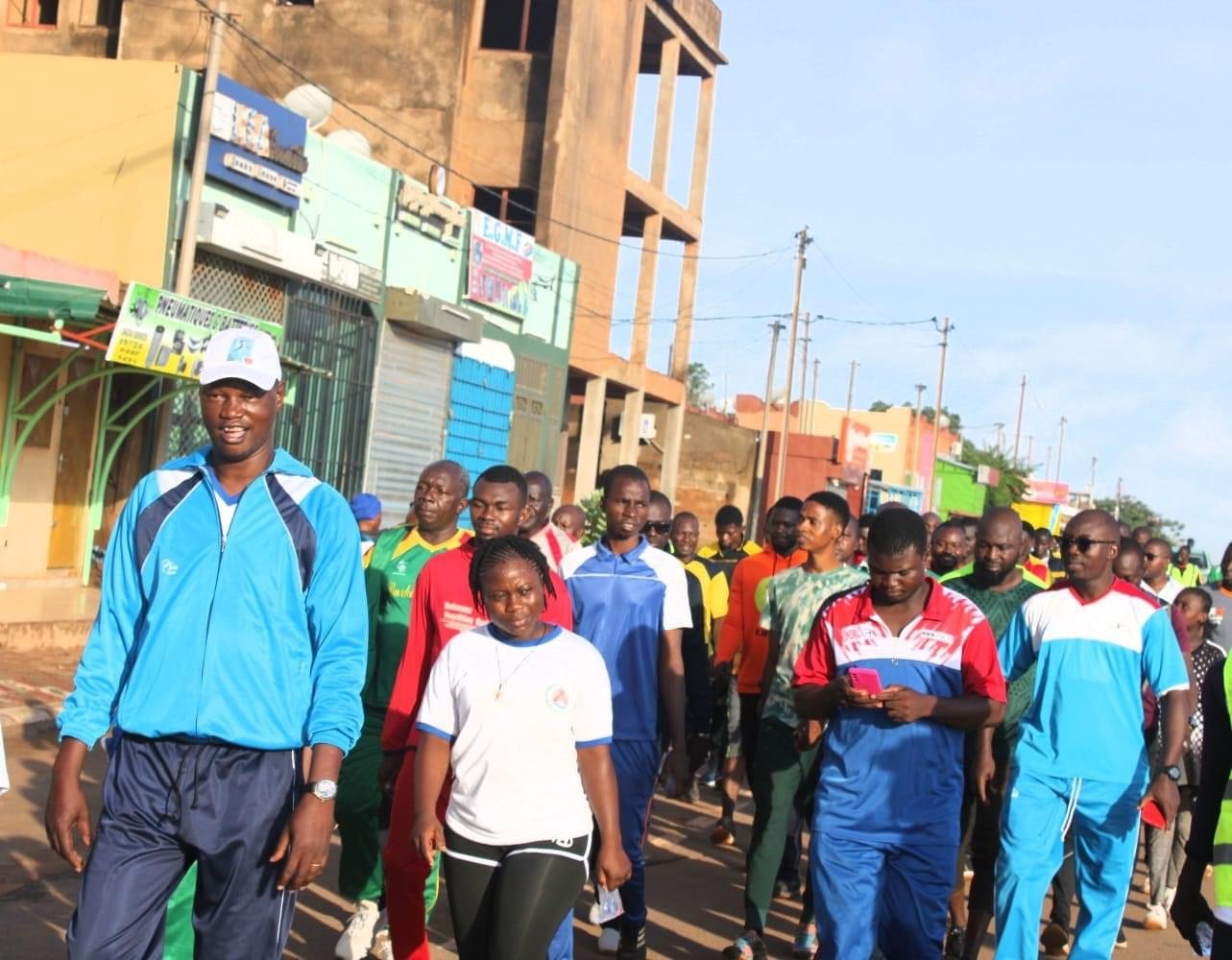 Commune de Ouagadougou : Une marche de 8 km pour promouvoir la paix et la cohésion sociale  