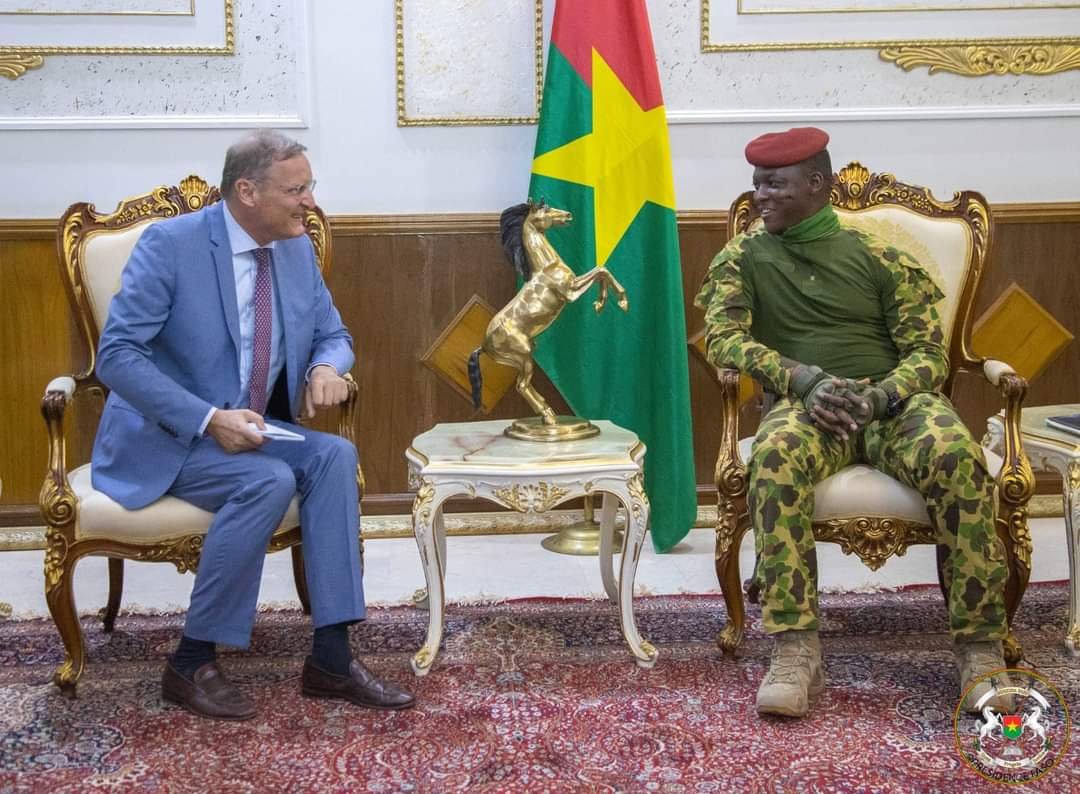 Wolfram VETTER, le diplomate européen fait ses adieux à Ibrahim Traoré  