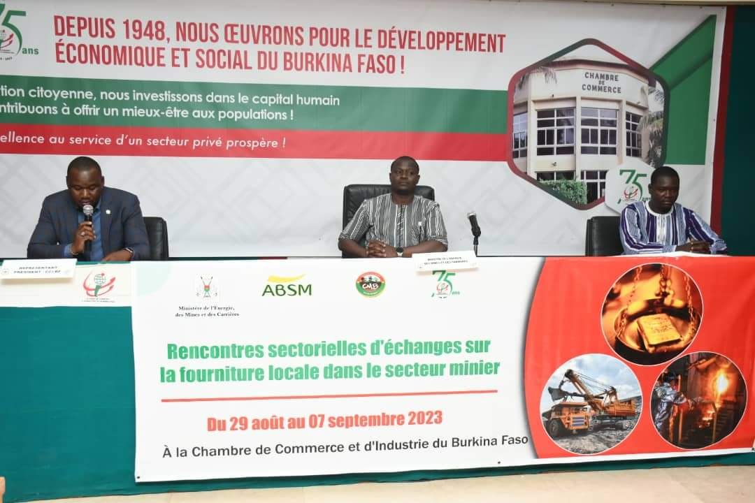 Atelier de réflexion sur Impact du secteur minier sur l’économie nationale burkinabè