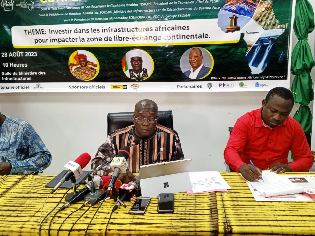 Problématique des infrastructures en Afrique : Le Burkina Faso organise un premier cadre de réflexion pour des solutions idoines.