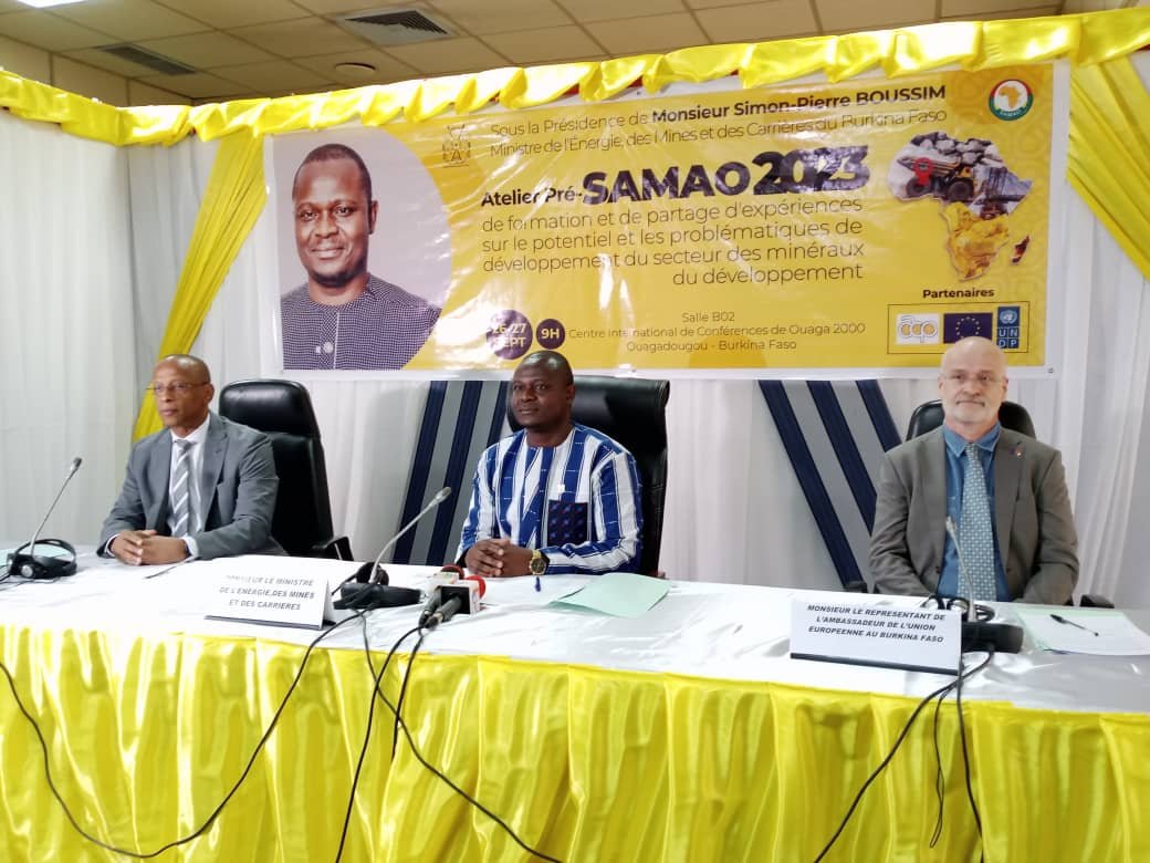 « Ouverture de l&rsquo;Atelier Pré-SAMAO : Réflexion sur les Défis du Secteur des Minéraux et de la Carrière en Afrique de l&rsquo;Ouest » 