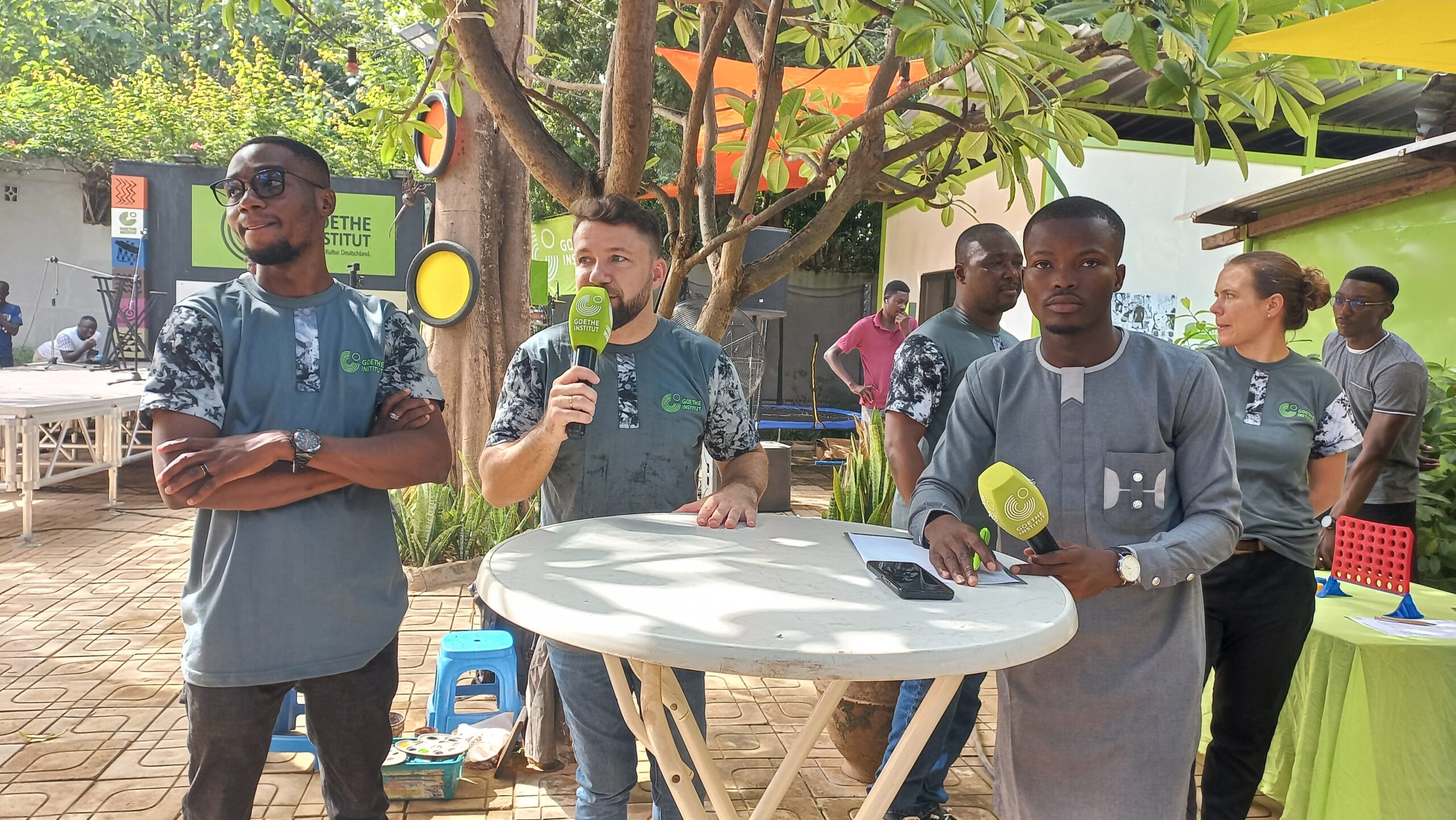 Un  partenaire sûr en matière de culture et d’éducation: le Goethe Institut initie une journée portes ouvertes à Ouagadougou.