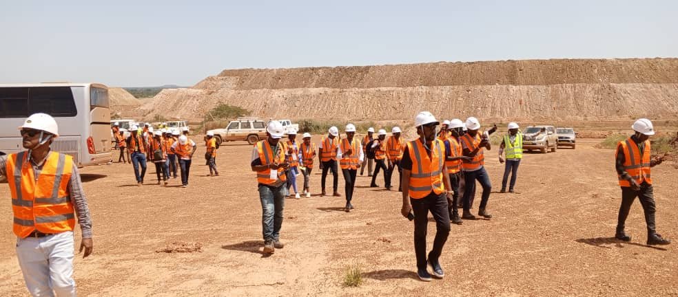 5ème Edition SAMAO: Environ 300 participants en visite sur la mine OREZONE BOMBORE