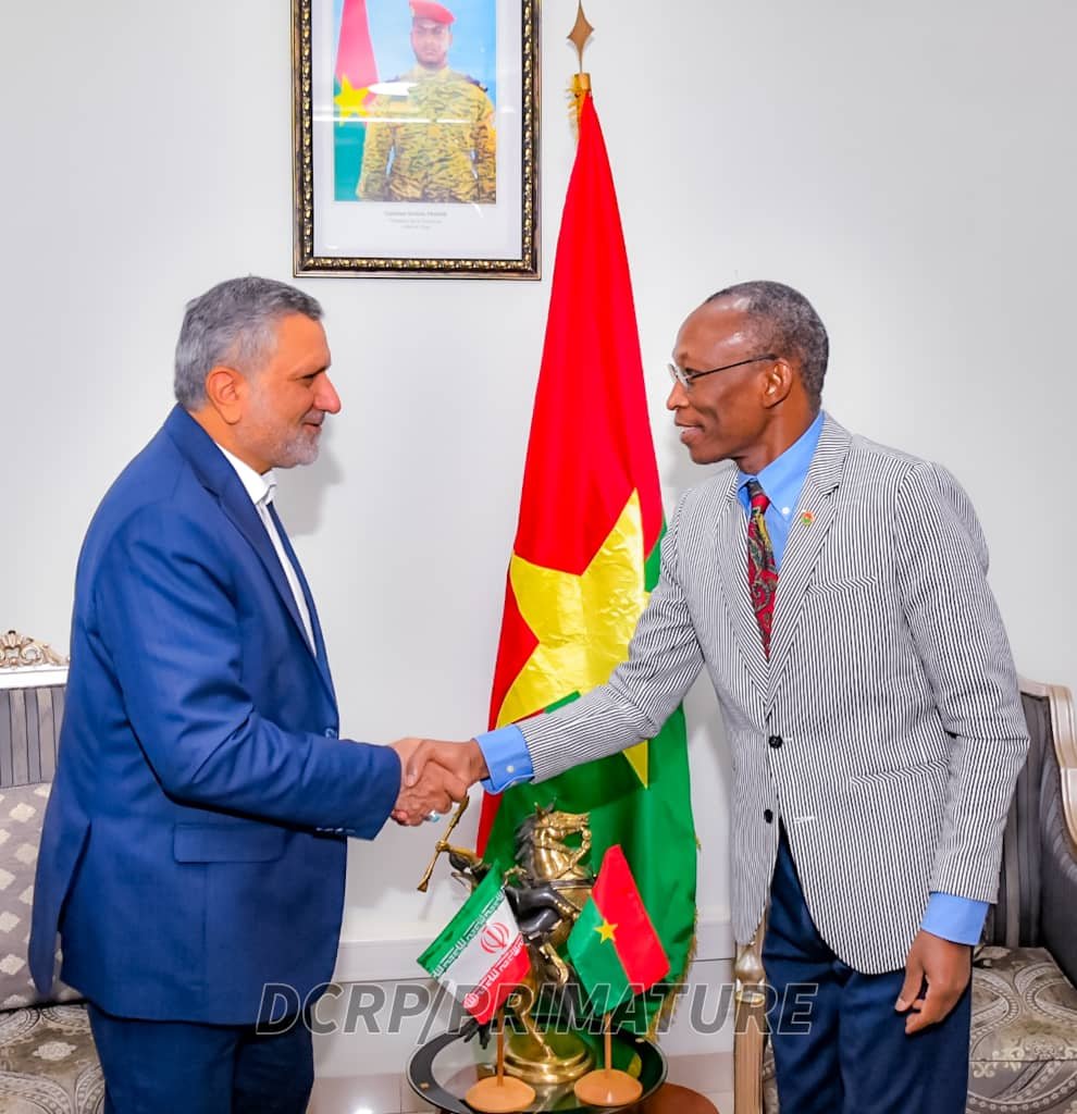 Coopération Burkina Faso Iran : huit (8) documents ; protocol d’entente seront bientôt signés
