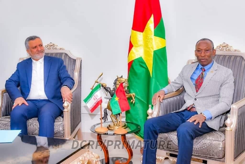 Renforcement de l&rsquo;axe Ouagadougou-Téhéran : Le ministre Seyyed Soulat Mortazavi chez le Premier ministre 