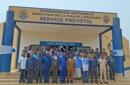 Appui au Renforcement de la Justice Militaire et de la Justice de Proximité : la Gendarmerie Nationale dotée de 4 services prévôtaux