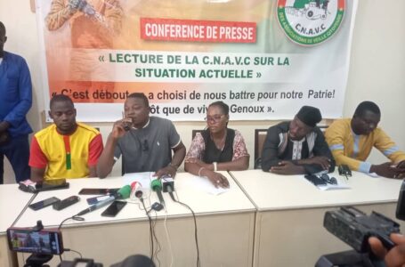 Tentatives de déstabilisation : La Coordination Nationale des Associations de Veille Citoyenne  (C.N.A.V.C) appelle à la solidarité régionale envers le Burkina Faso