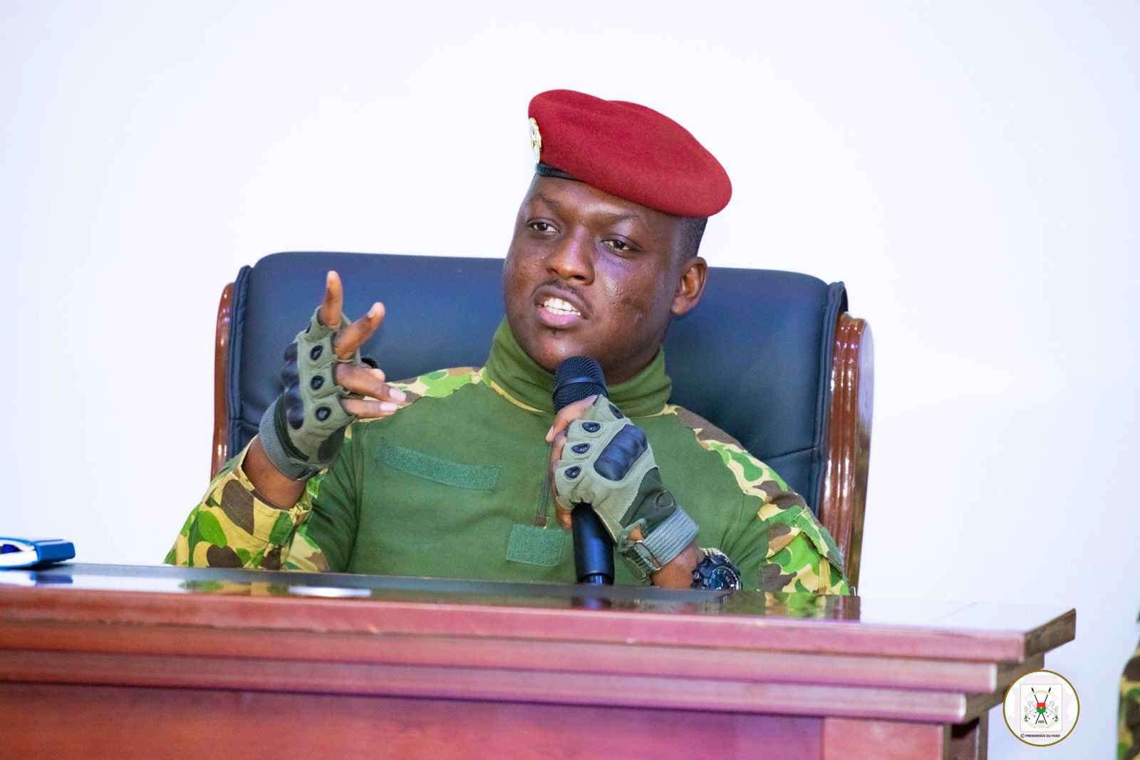 Le Président du Faso, Capitaine Ibrahim Traoré, Accuse des voisins de tentatives de déstabilisation