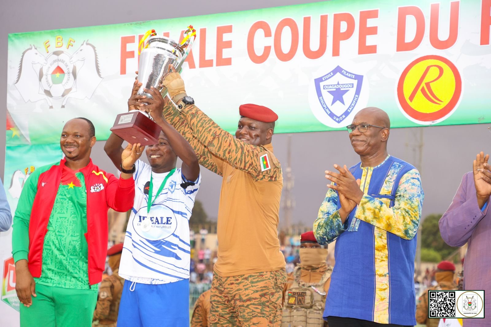 37e édition de la Coupe du Faso : L&rsquo;EFO sacrée vainqueur brandit son 15e trophée