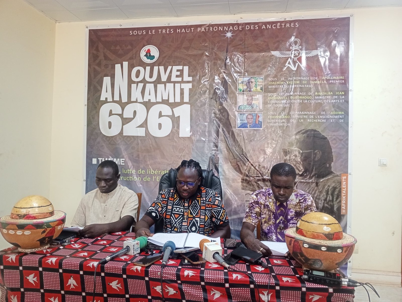 Nouvel an du calendrier Africain 6261 : une trouvaille du mouvement « Deux heures pour nous deux heures pour Kamita (2HK)