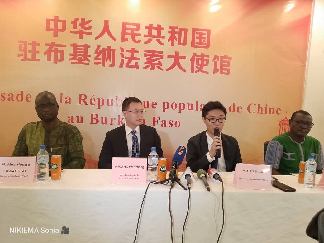 Culture au Burkina/Ouverture de la 2e édition de la Semaine du Cinéma Chinois à Ouagadougou et à Bobo Dioulasso.