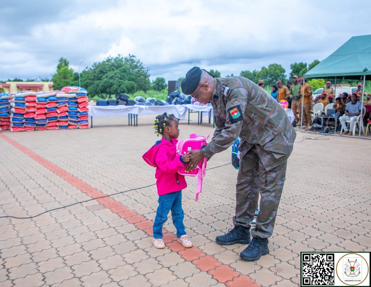 Semaine de soutien psycho-social et spirituel : le commandement militaire du Camp Naaba-Koom 2 solidaire des familles de combattants tombés pour la patrie