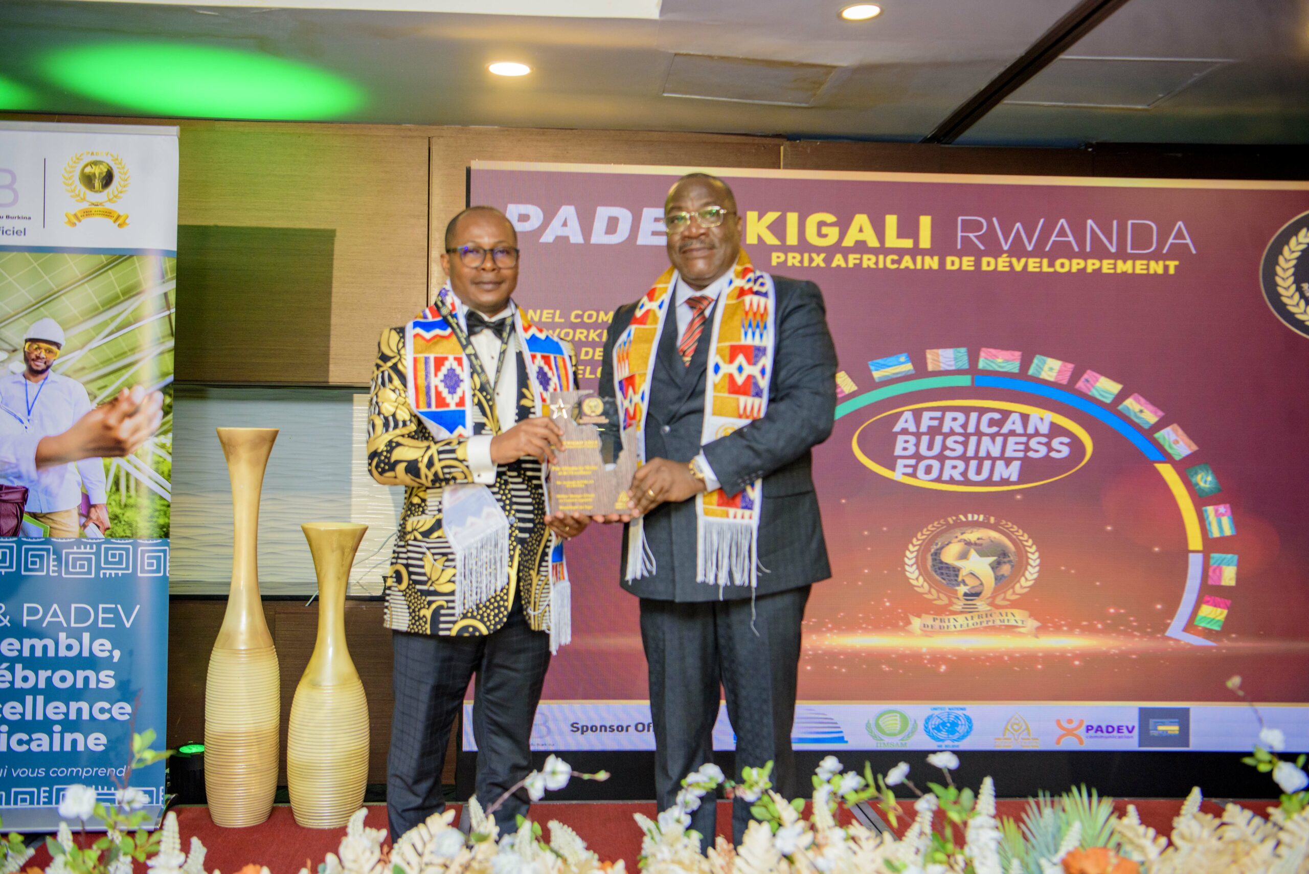 L’ingénieur togolais Komlan ABASSAH reçoit le Prix Africain du Mérite et de l’Excellence à Kigali 