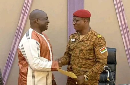 Burkina Faso : Bassolma Bazié officiellement installé à la tête de la Commission nationale de la Confédération des États du Sahel￼