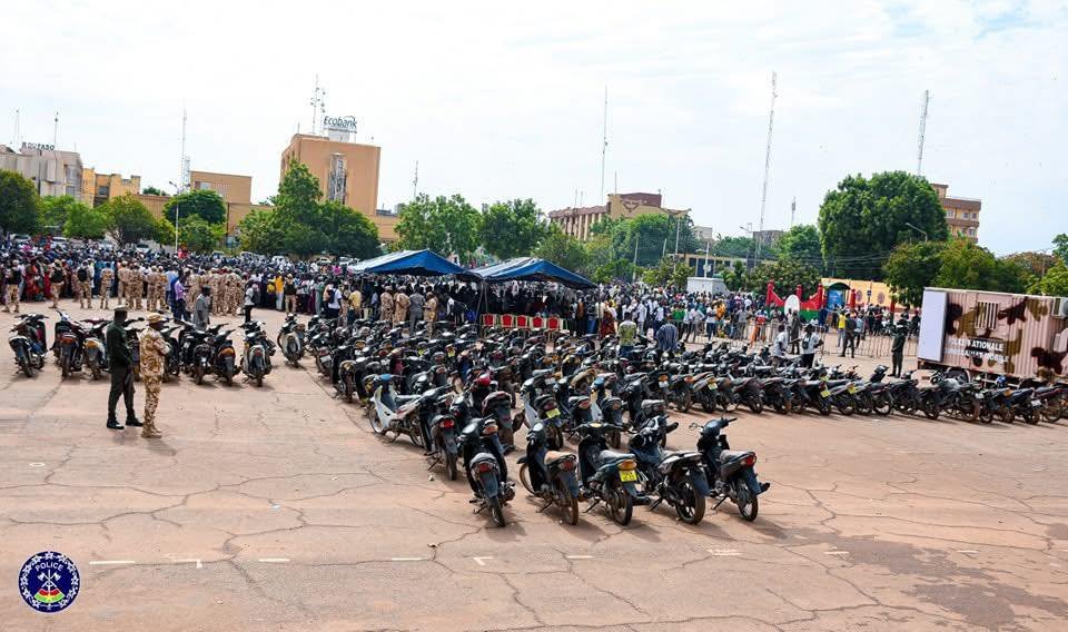 Burkina Faso: La Police Nationale lance le top départ de l’opération de restitution des engins déclarés volés et retrouvés.