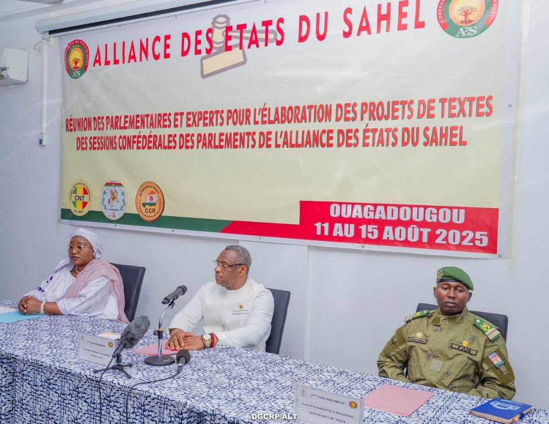 Sessions confédérales des Parlements de l’AES : cap sur l’élaboration des textes fondateurs